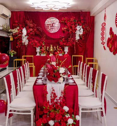  Trang Tr&iacute; Gia Ti&ecirc;n Tone Đỏ: V&igrave; Sao Lu&ocirc;n L&agrave; Lựa Chọn Số 1 Ng&agrave;y Cưới?