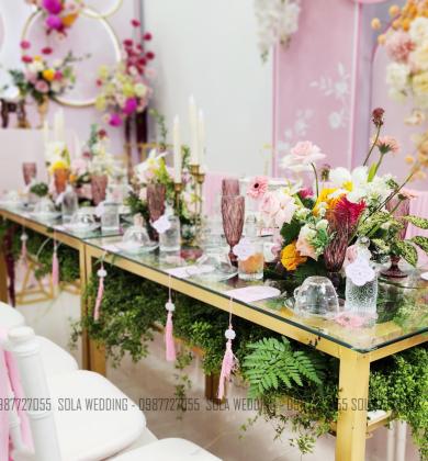 Trang trí tiệc cưới tại phường Bình Đông – Không gian sang trọng tại Hồ Chí Minh