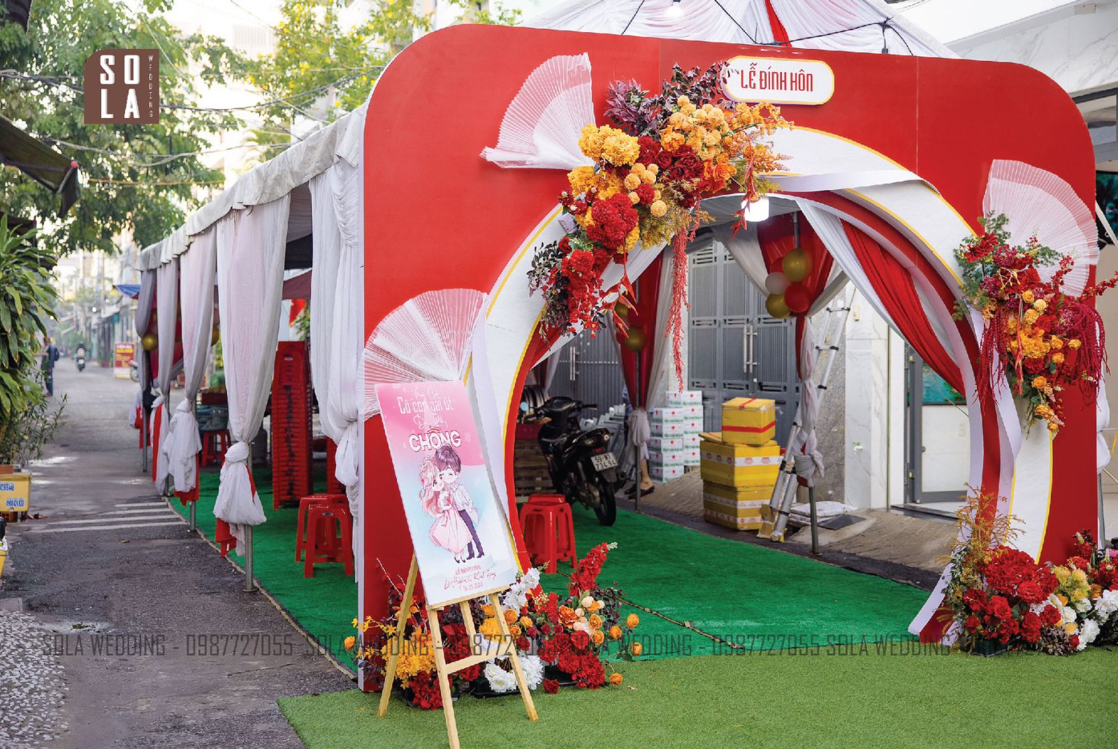 Trang trí gia tiên quận Bình Thạnh