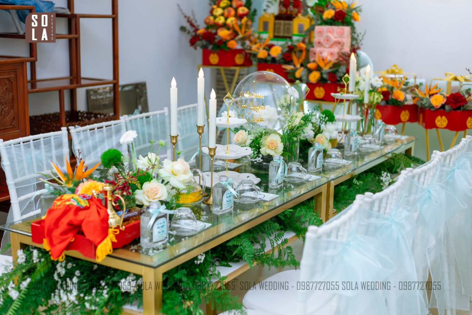 Trang trí gia tiên quận Bình Thạnh