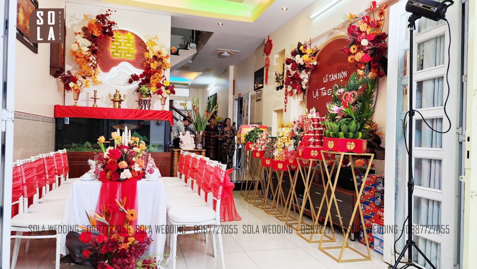 Trang trí gia tiên quận Bình Thạnh