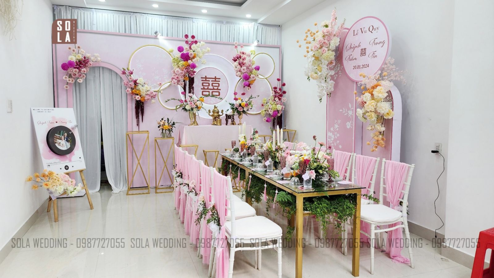 Trang trí gia tiên quận Tân Bình