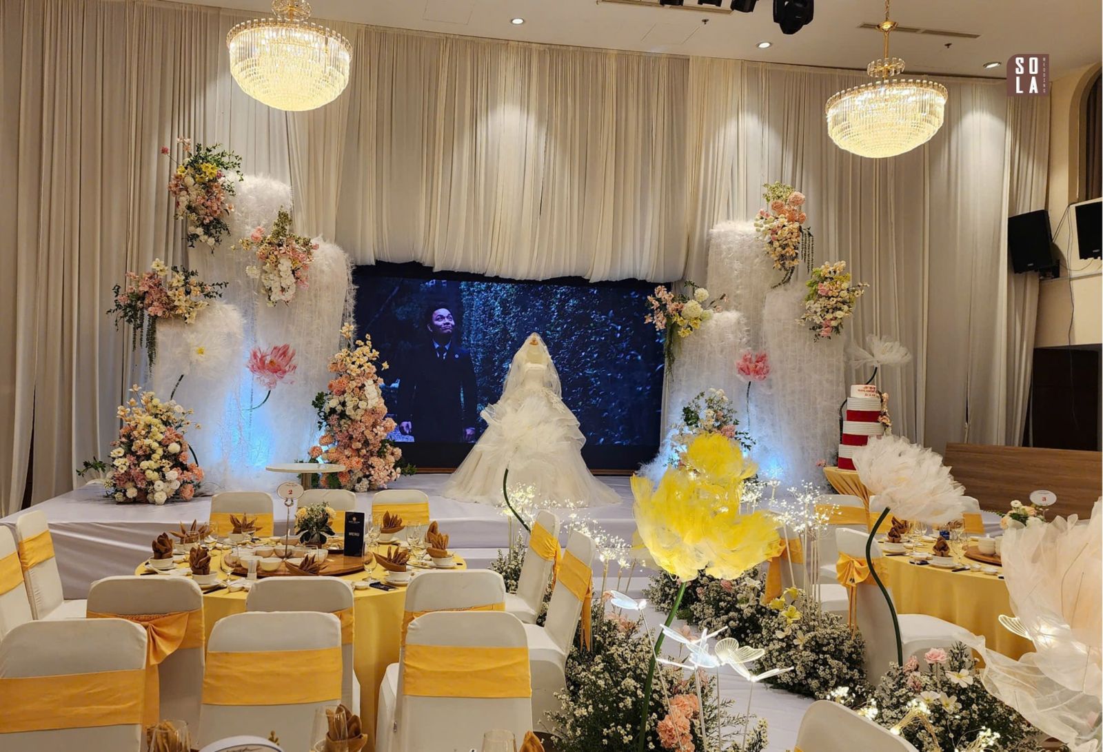 trang trí tiệc cưới Vĩnh Long