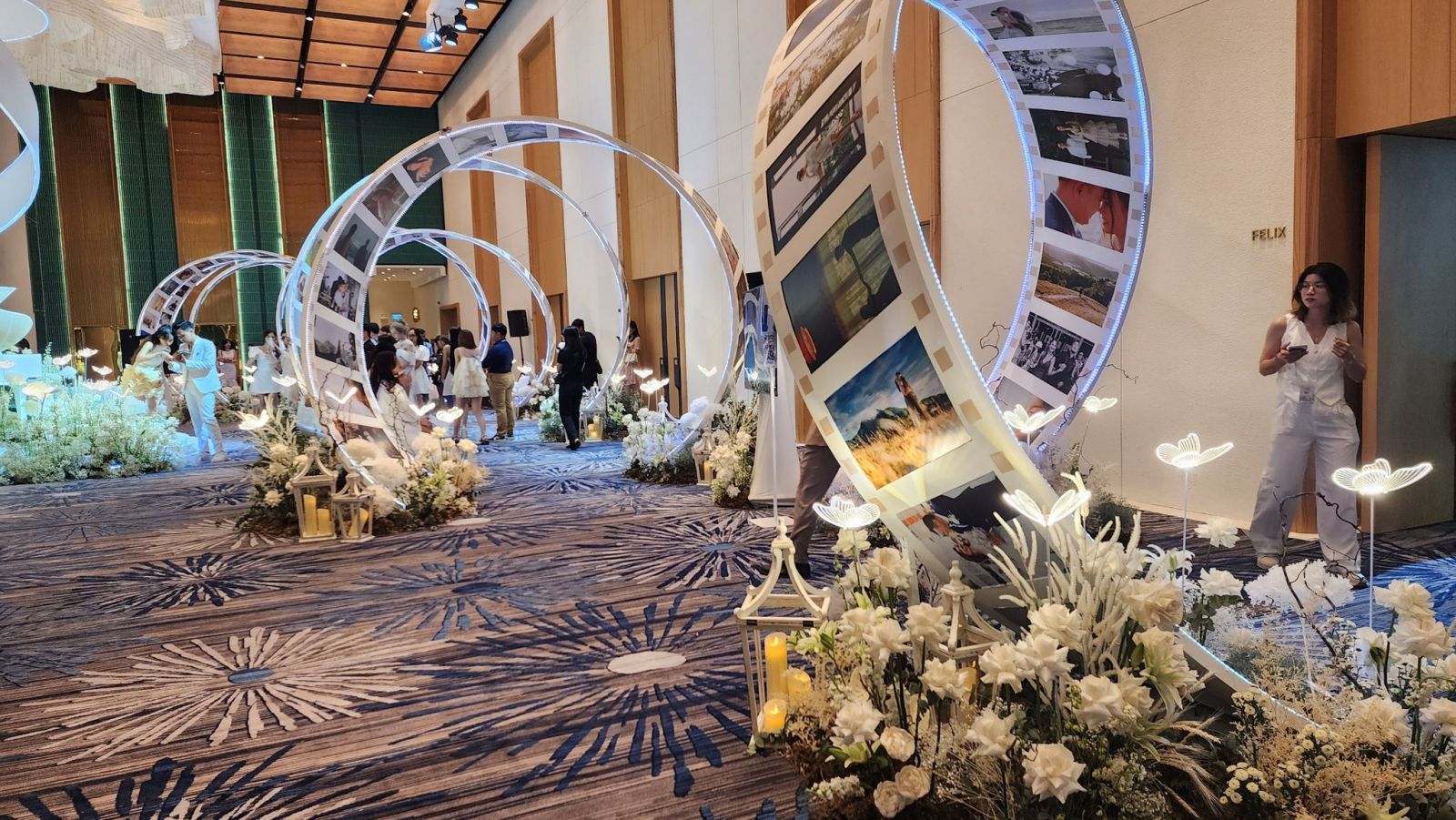 Trang trí tiệc cưới tại nhà hàng White Palace Võ Văn Kiệt