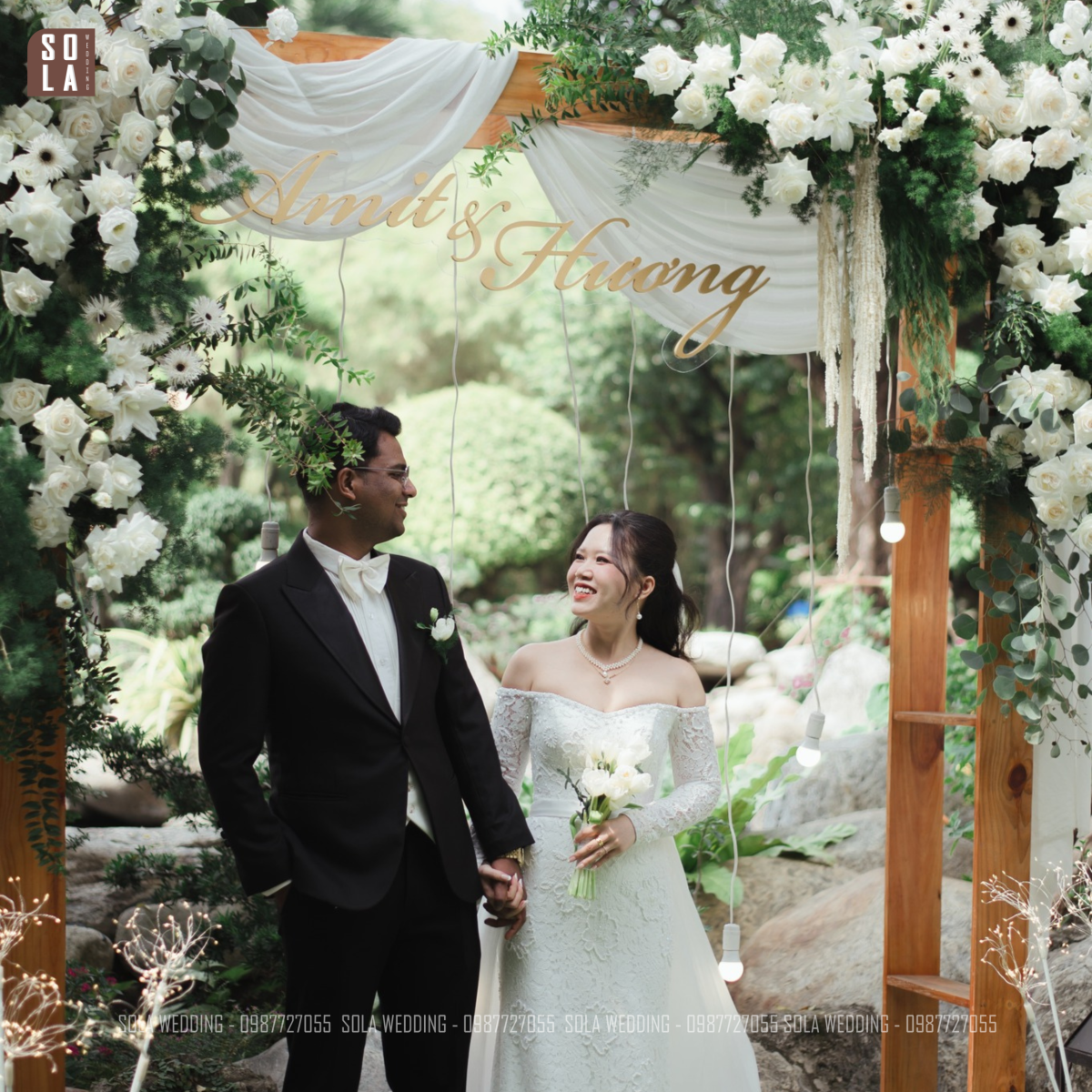 trang trí tiệc cưới trung tâm Sài Gòn