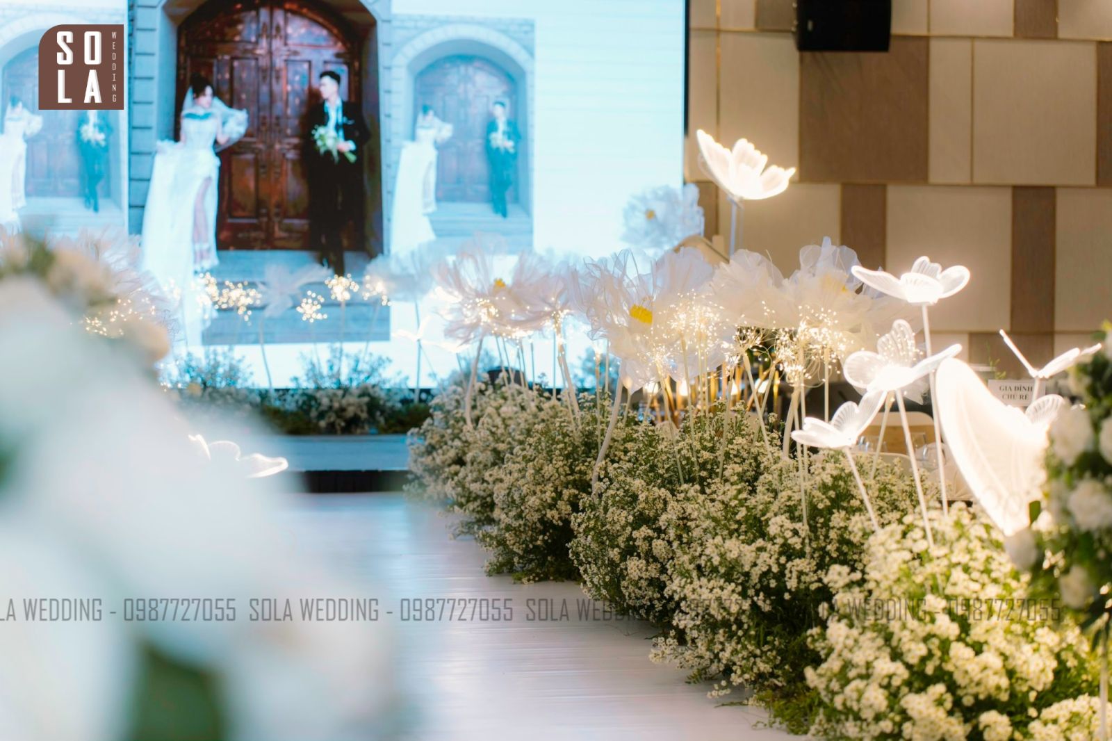 Trang trí tiệc cưới phường Nhiêu Lộc