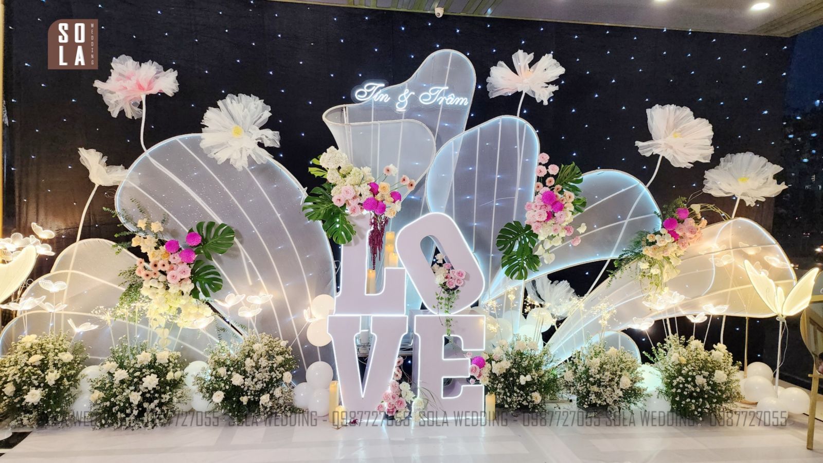 Trang trí tiệc cưới tại phường Bình Đông