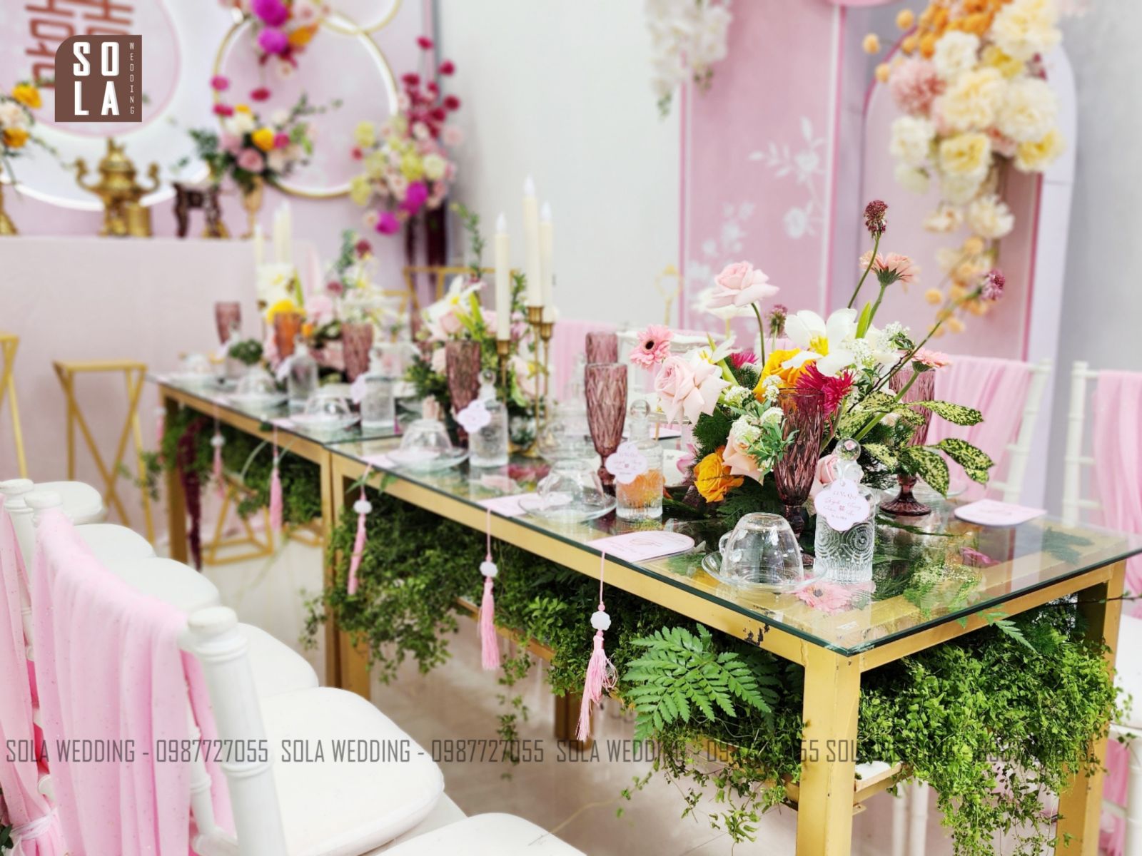 Trang trí tiệc cưới tại phường Bình Đông