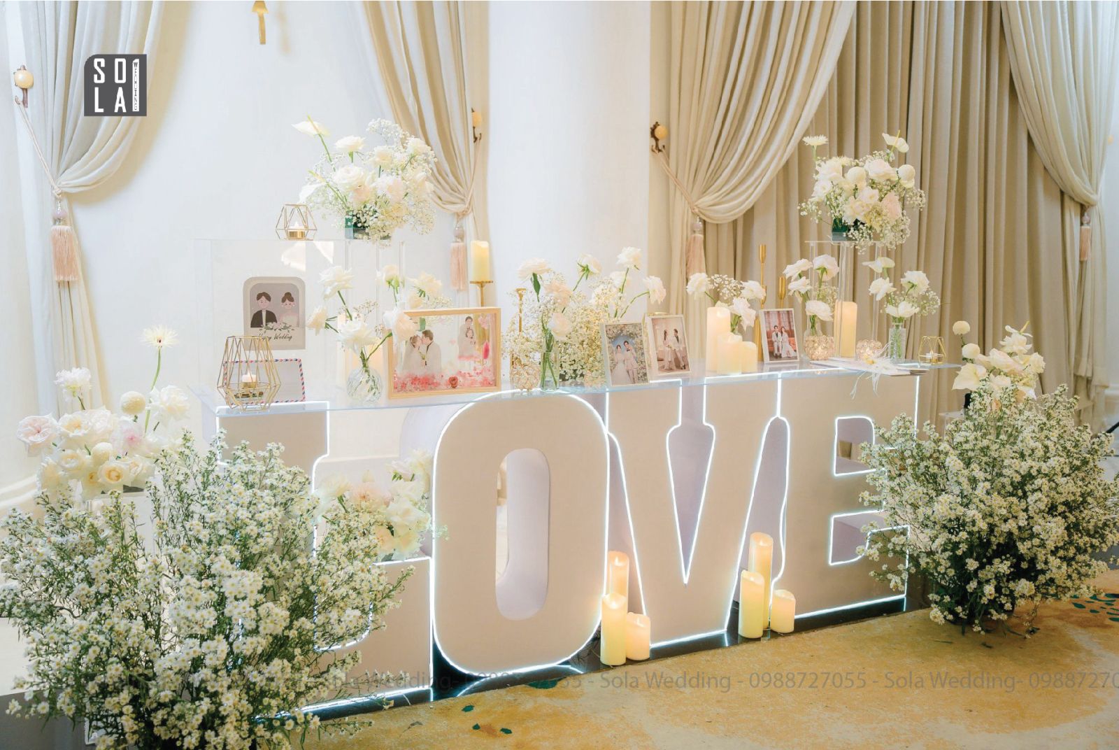 Trang trí tiệc cưới tại phường Bình Tiên