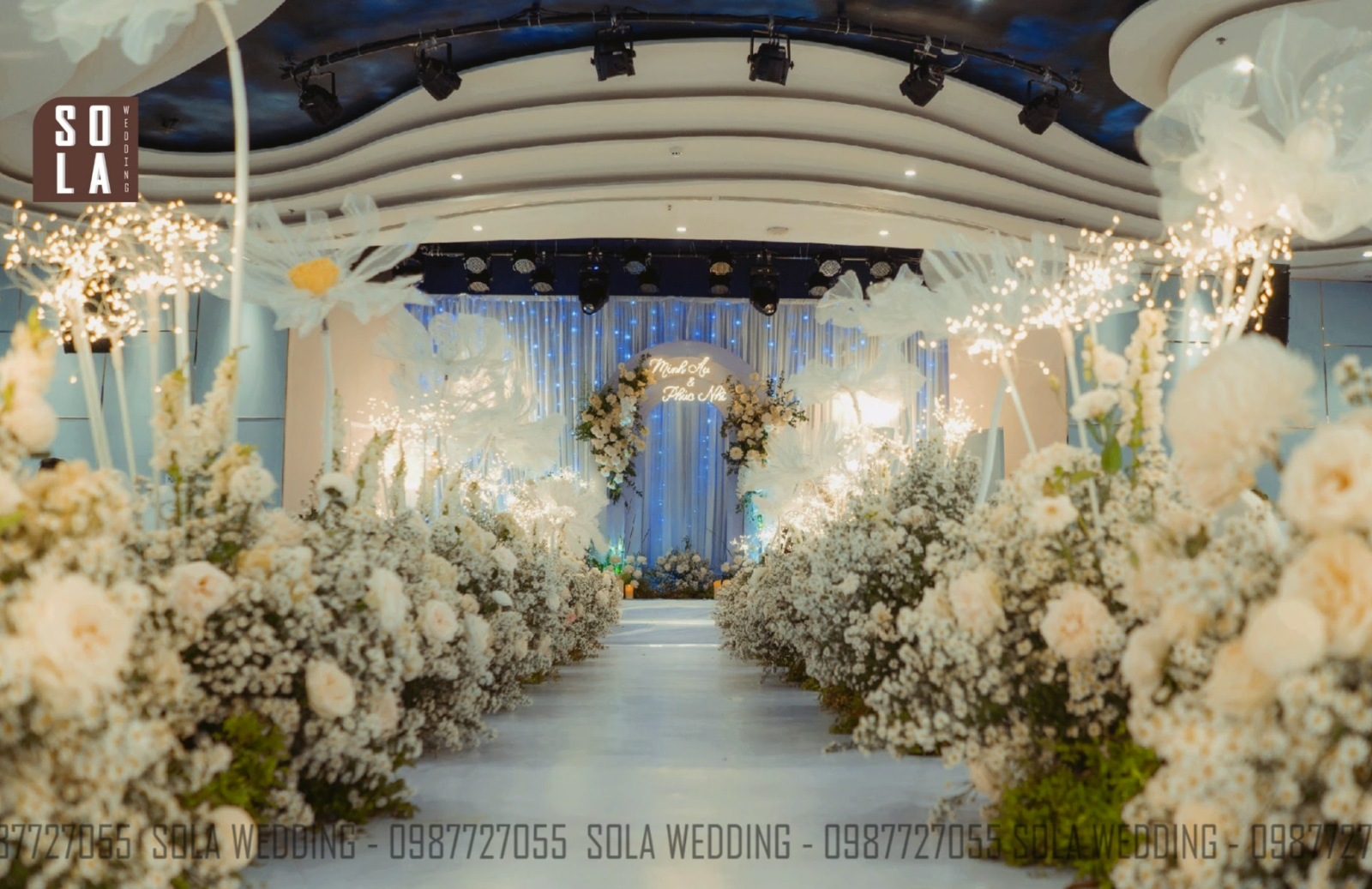 trang trí tiệc cưới phường Vĩnh Hội