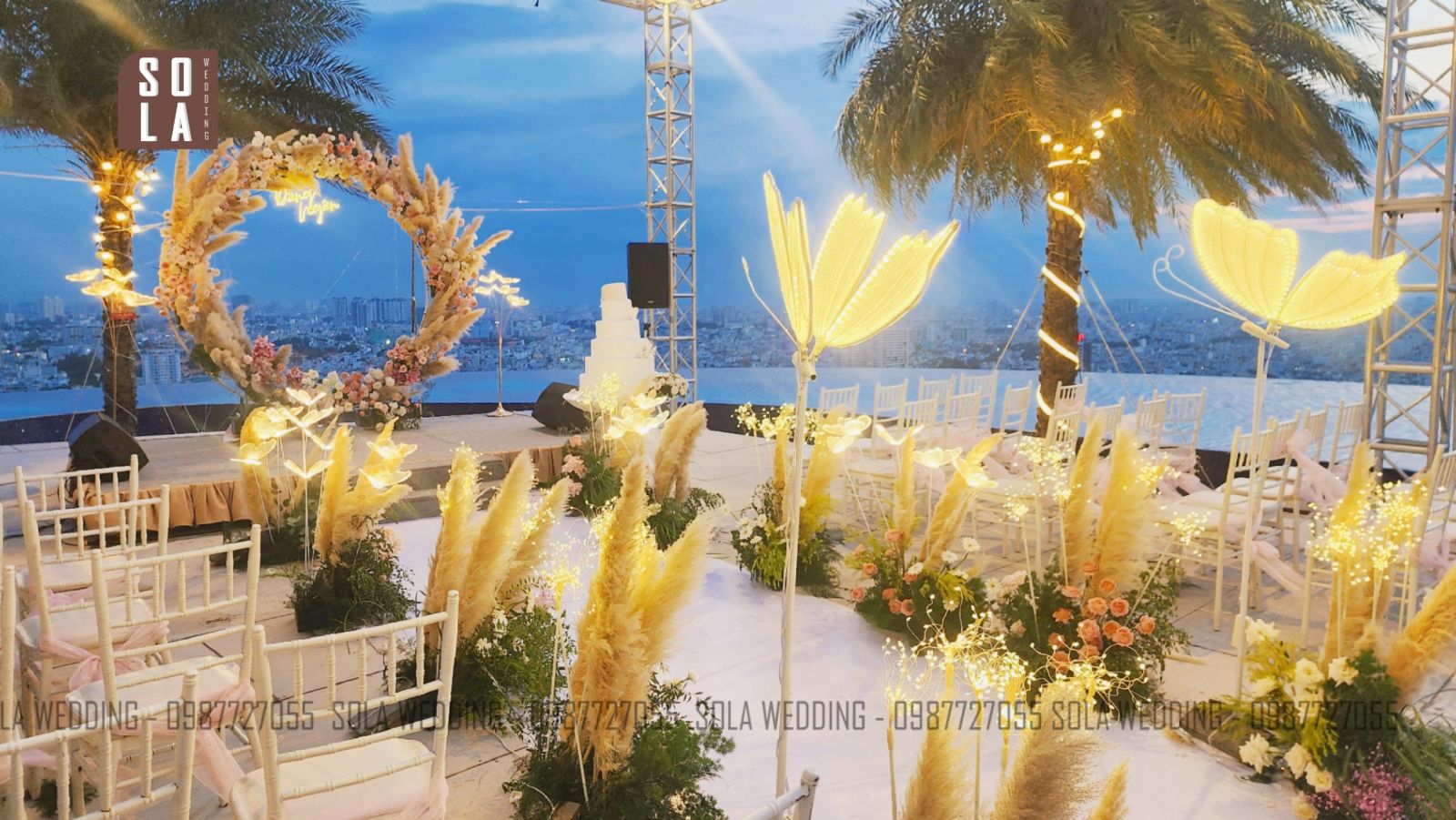 Trang trí tiệc cưới phường Tân Mỹ (Quận 7)