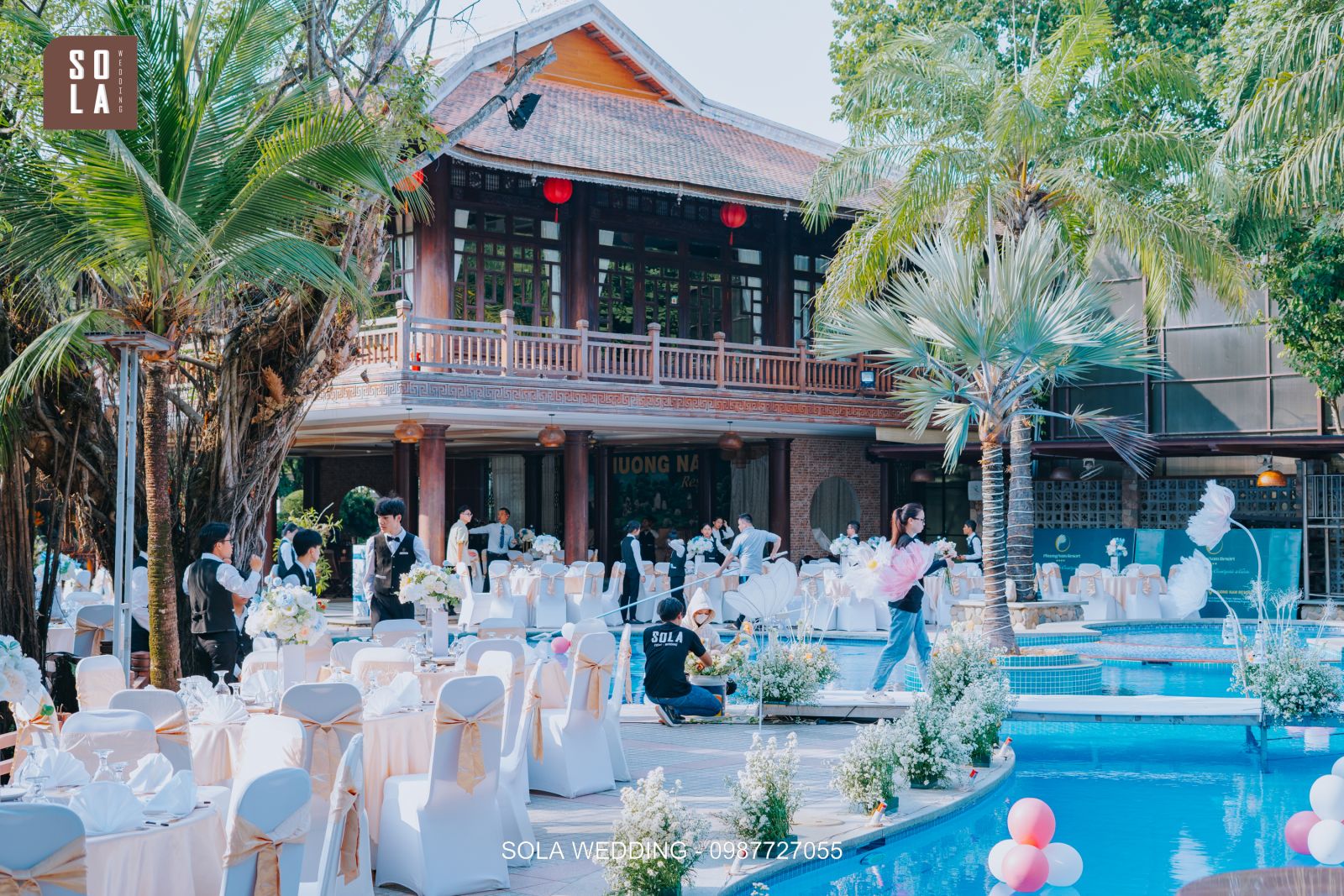 Trang trí tiệc cưới tại phường Phú Nhuận