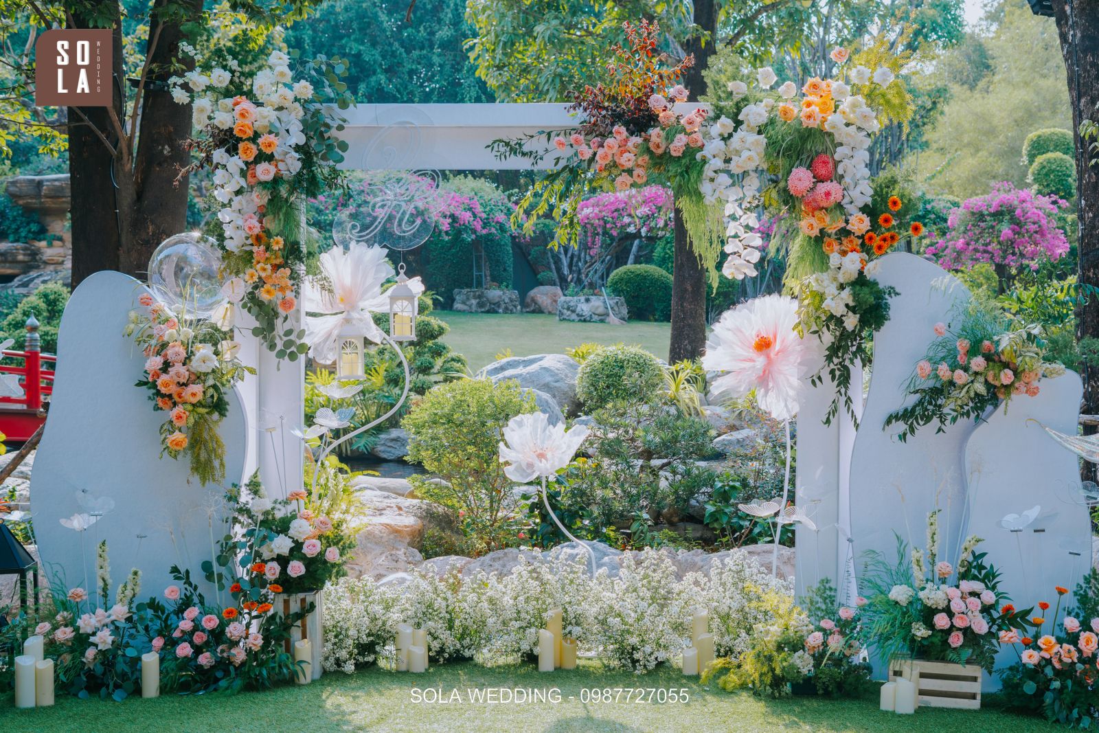 Trang trí tiệc cưới tại phường Phú Nhuận