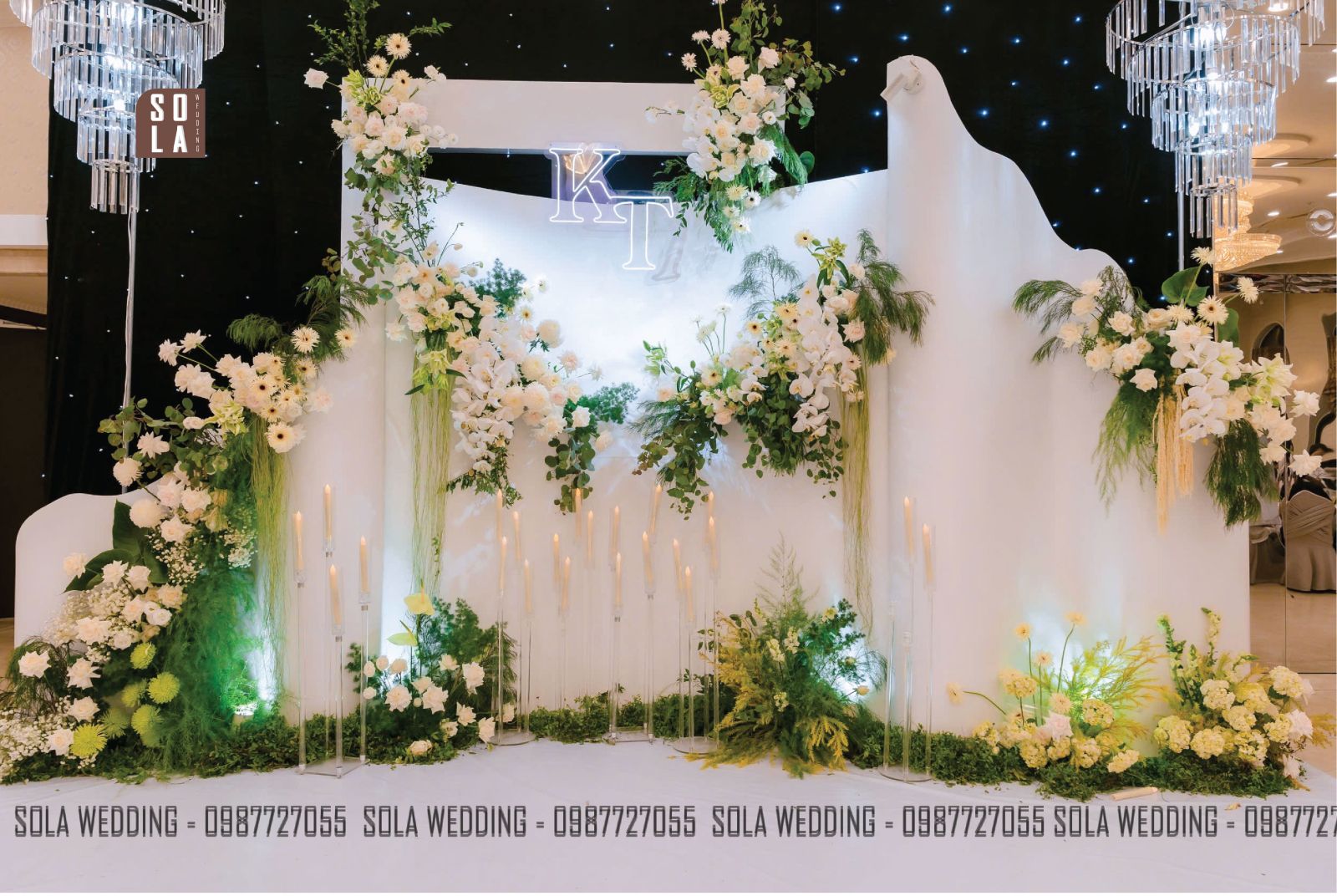 Trang trí tiệc cưới phường Xóm Chiếu