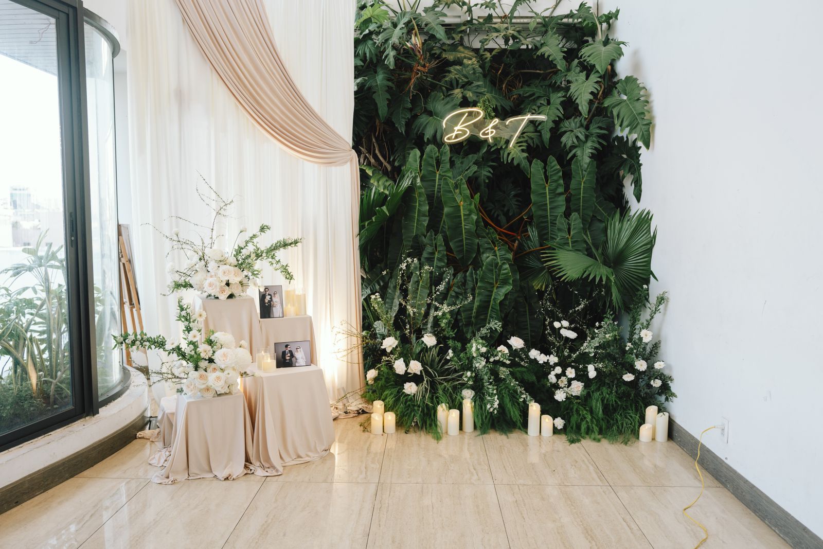 trang trí tiệc cưới tại phường An Đông