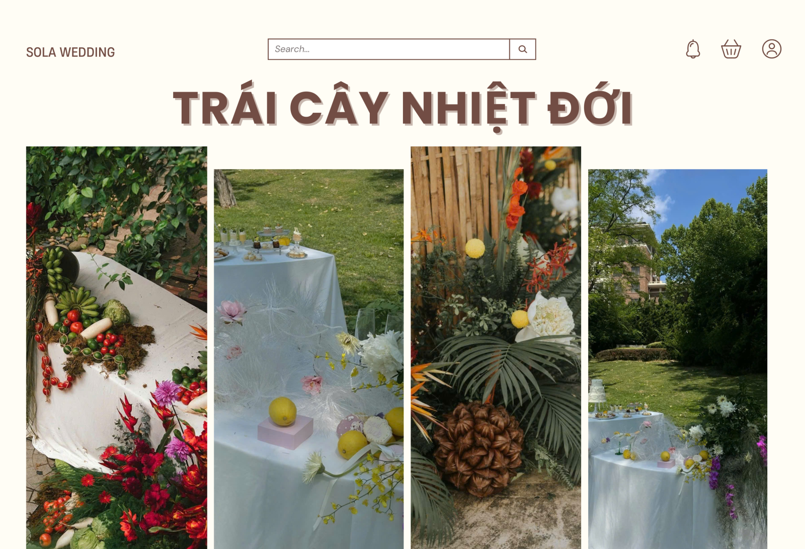 trái cây nhiệt đới