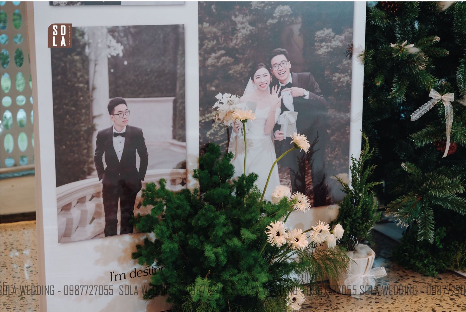 trang trí tiệc cưới tại nhà hàng white Phạm Văn Đồng